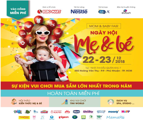 Hàng ngàn bố mẹ bỉm sữa háo hức tham gia chương trình 